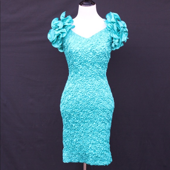 Vintage Dresses & Skirts - NWT Vintage 80s Betsy & Adam Party Dress- Size Medium